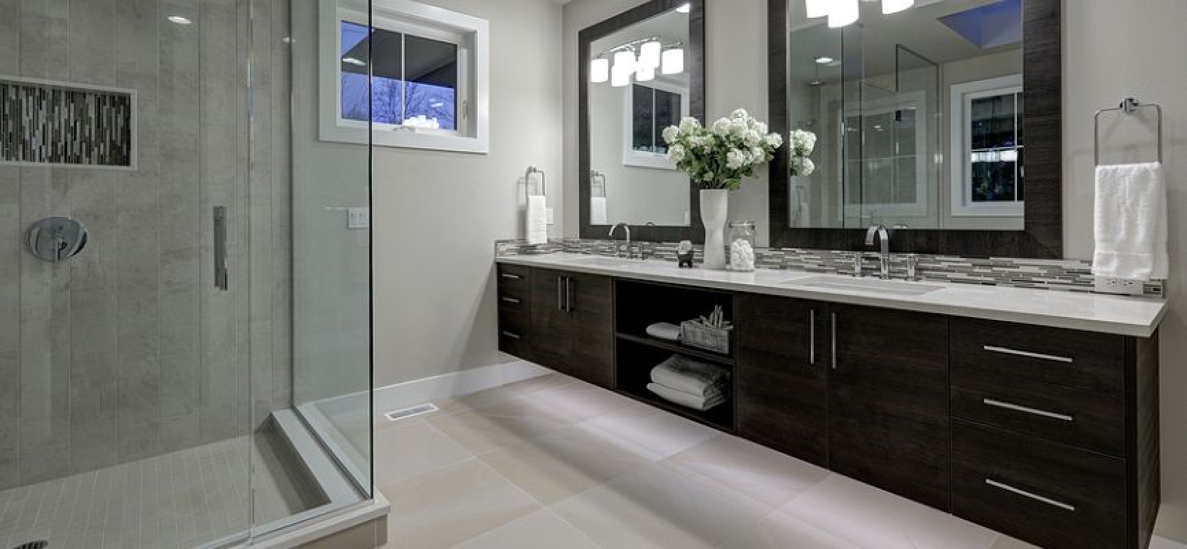Master Bathroom Remodeling Without A Tub Monterey, CA Cypress