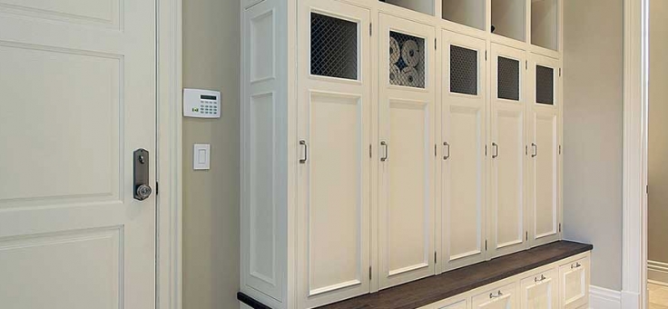 Mudroom Entryway Cabinets Monterey Cypress Design Build