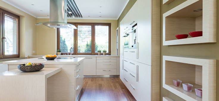 Recessed Built In Cabinets Monterey Cypress Design Build