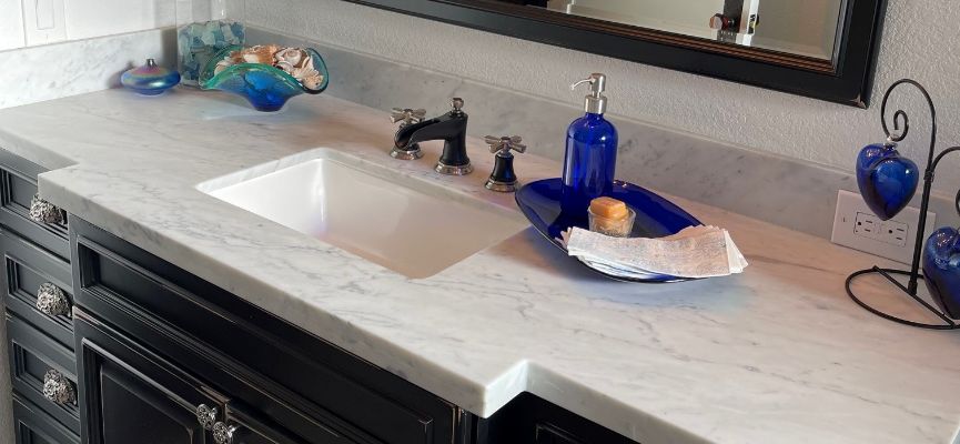 A Newly Remodeled Bathroom Sink