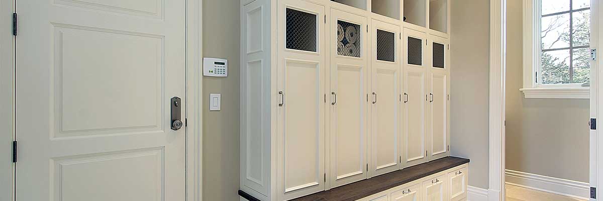 Mudroom Entryway Cabinets Monterey Cypress Design Build